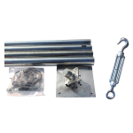 Rüzgar Türbini Montaj Direk Seti